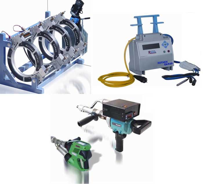 welding machines and extruders