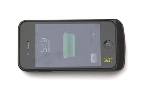 Portable battery pack for Iphone4