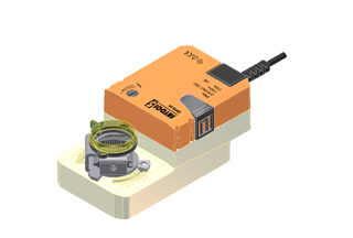 damper actuator for hvac control