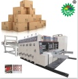 Paper Feeding, Printing, Slotting, Die Cutting & Stacking 5 in 1 Function  carton machine