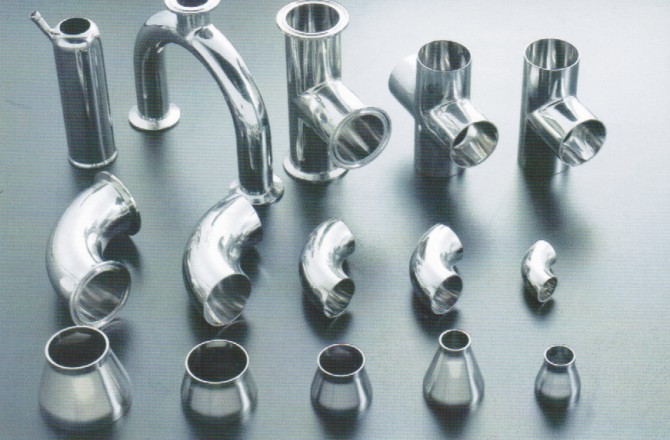 Sanitary Stainless Steel Pipe Fittings (Elbow, Tee, Reducer Tee, Cross, Reducer)