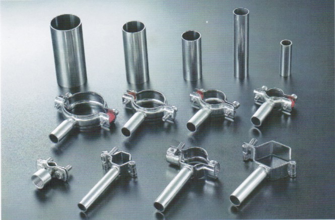 Sanitary Sanitary Round & Hexagon Stainless Steel Pipe Hanger or Support