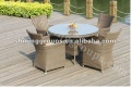 Rattan patio set for coffee shop