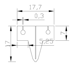 heater tip for FPC and PCB and HSC welding