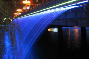 Water curtain, Waterfall, Water screen, Digital water curtain, Graphic water curtain