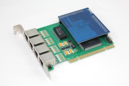 1/2/4 Channels Asterisk E1/T1/J1/PRI Digital Telephony Card PCI & PCI-E