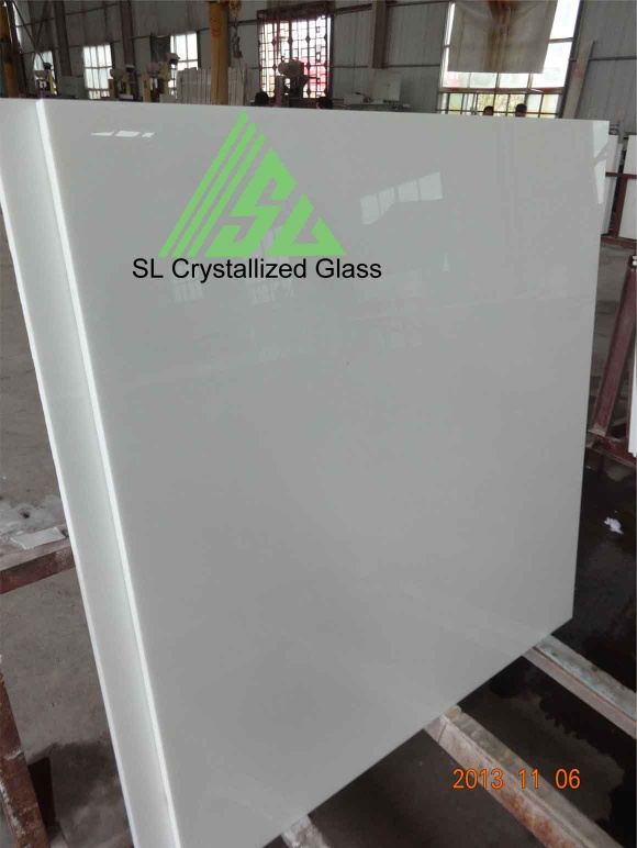 Crystallized glass tile
