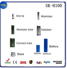 2013 fasional dry herb vapor Big Vapor MOD SK-H100 - SK-H100