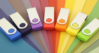 Swivel usb flash drive