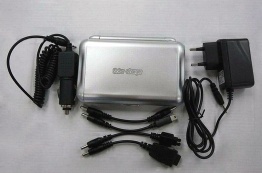 Portable 1000mAh Solar Charger - Fits for Mobile Phone, Digital Camera, PDA, MP3 and MP4 Player