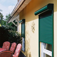 Insulated PU foaming roller shutter