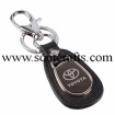 Fashion TOYOTA car logo design leather keychain souvenir manufacturer