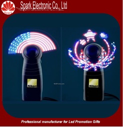 led mini message fans
