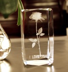 Crystal Crafts; 3D Crystal Gifts (Blank or Engraved) - Crystal Crafts