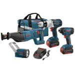 Bosch 18-Volt Lithium-Ion Combo Kit (4-Tool)