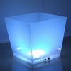 LED illuminated ice bucket