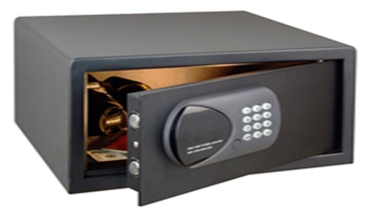 Electronic digital hotel safes