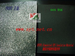 Single-sided Aluminized foil XPE insulation
