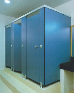 Fumeihua compact laminate toilet partition