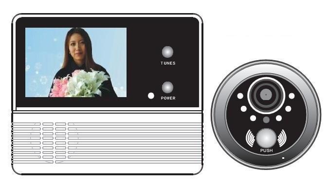 Digital Door viewer (GW601B-2AH)
