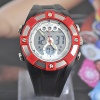 Plastic man sports watch