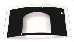 Tempered Glass Panel for Range Hoods