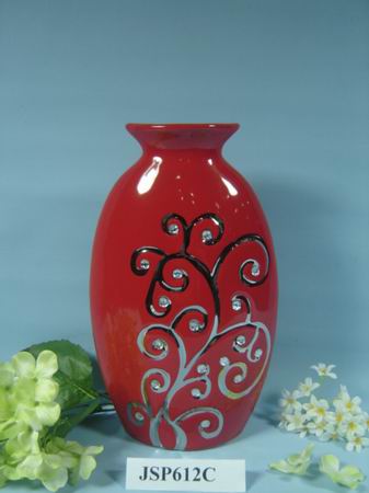 Electropainting flower vase for gifts & home decorations.