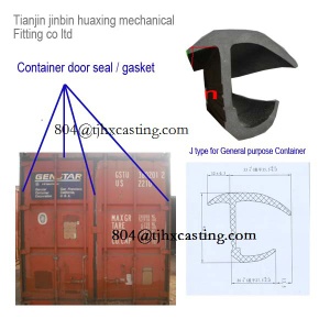 shipping container rubber door seal gasket