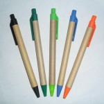Eco-Friendly Paper Retractable Ball Pen