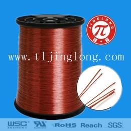 China JL 200 degree daul coating enameled copper wire for refrigeration compressor