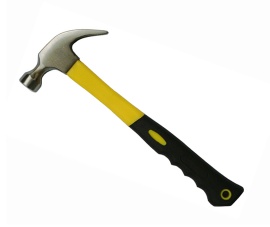 TOPBUILT® 16 oz. Curve Claw Hammer Fiberglass Handle