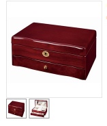 WOODEN JEWELRY GIFT BOX