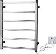 KMA61 Stainless Steel Square Tube Towel warmer, heated towel rail