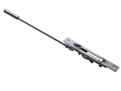 Dutch Door Bolt, Made of Stainless Steel, Polished Stainless Steel Finish