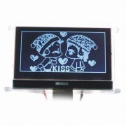 Graphics LCD Module, COG Structure, DFSTN, Negative and Transmissive