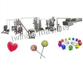 TK-528 LOLLIPOP DEPOSITING MAKING MACHINE
