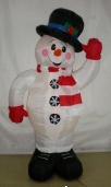 4Ft inflatable Christmas snowman