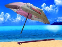 48*8k advertising sun umbrella - 20130225007