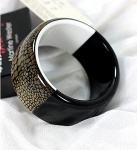 Fashion Snake Pattern Resin Bangles / Poly Bangle