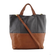 Calfskin handbag, Real leather handbag