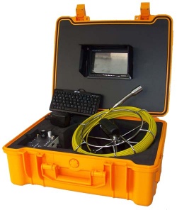 Pipe Inspection System with DVR & Keyboard