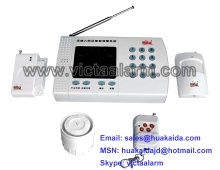 8 Zones Auto-dial Wireless Burglar Alarm System