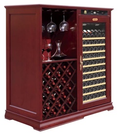 Compressor Wooden Wine Cooler Wine Cabinet in Furniture - CW-200AF