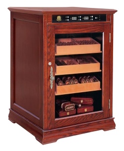 Cedar Wooden Cigar Humidor in Cabinet Furniture