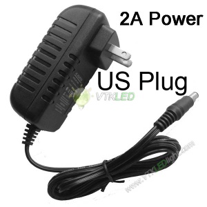 Power Supply Converter Adapter for Led Strips Lights EU&US Plug