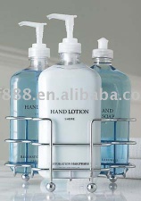 Lotion Bottle Caddy  (Cosmetic Holder,  Metal Racks )