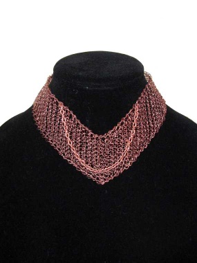 Decorative Knitted Copper Wire Mesh(Anping Factory)