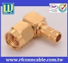 SMA Male Crimp for Coaxial Cable RG58/174 U