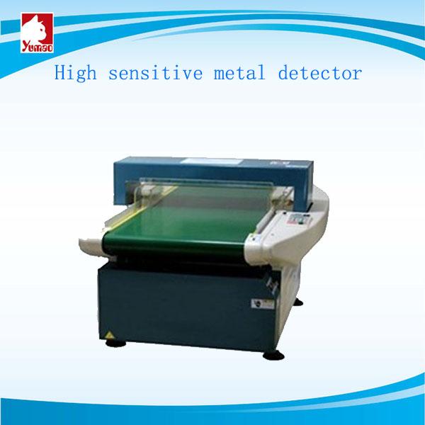 detect the metal from textile industry