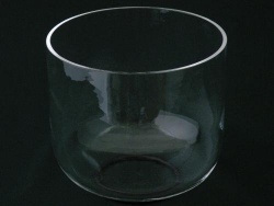 Clear Crystal Singing Bowl